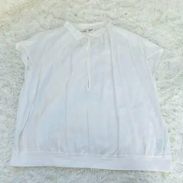 ARTE 알테포베라 린넨 코튼 블라우스 프렌치 슬리브