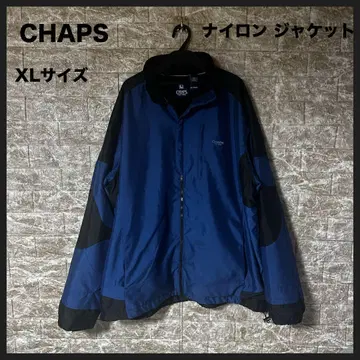 [ USED ] CHAPS 나일론 자켓 XL 사이즈 네이비 x 블랙