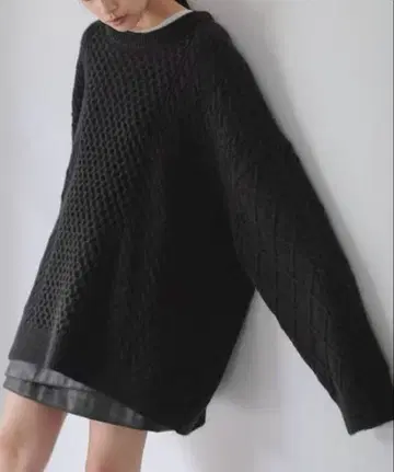 로리즈팜 케이블 빅 튜닉