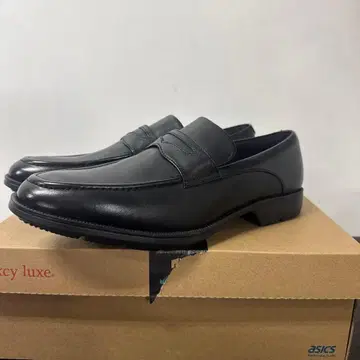 텍시 럭스 비즈니스 슈즈 천연 가죽 TU-7775 블랙