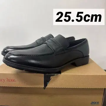 텍시 럭스 비즈니스 슈즈 천연 가죽 TU-7775 블랙