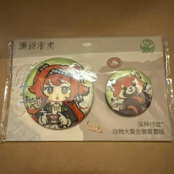 리버스:1999 동물원 콜라보 캔뱃지 세트 소네트