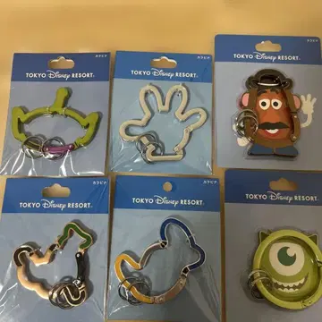 도쿄 디즈니 리조트 카라비너 6개 세트