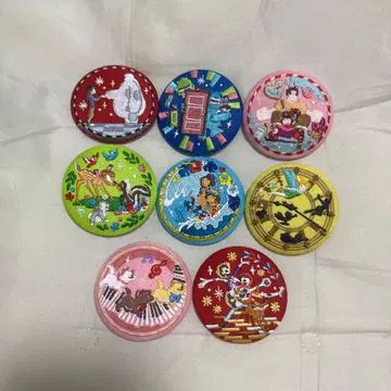 캐릭터 캔뱃지 9개 세트