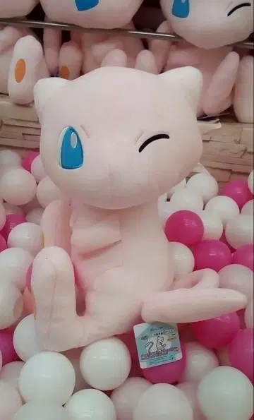 포켓몬스터 뮤우 봉제 인형