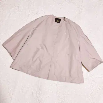 Drawer 드로어 코튼 패치 포켓 노카라 코트