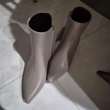 그레이 부츠 사이드 지퍼 AZUL