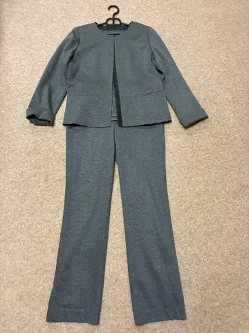 TRANS WORK 그레이 수트 셋업