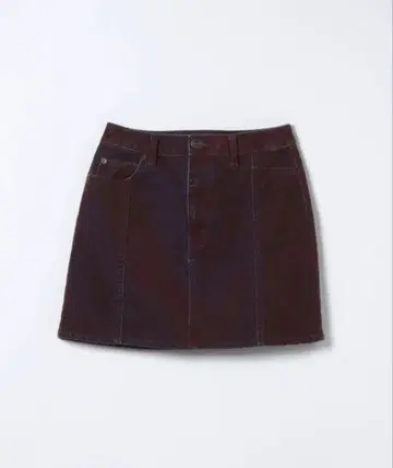 JEANASIS 플로키 데님 미니 스커트