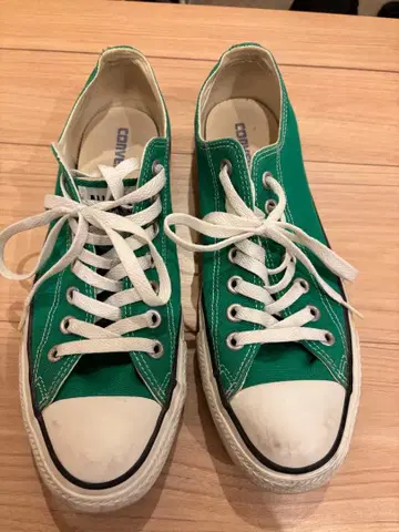 CONVERSE ALL STAR 그린 스니커즈 27.5