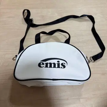 emis 숄더백 화이트