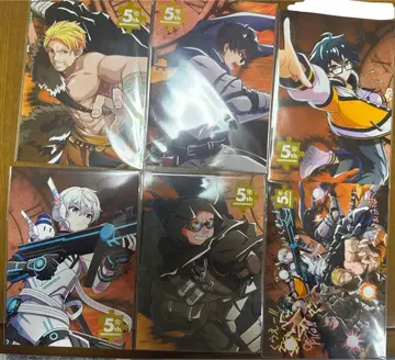 도즈루사 브로마이드 E 프린트 5주년 시간 여행 컴플리트 세트 6매 세트