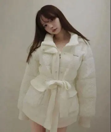 andmary Mary 퀄팅 니트 쉐입 자켓