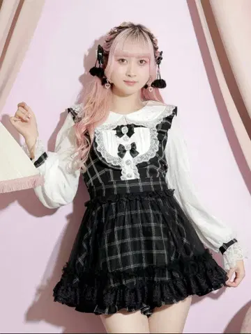 NOEMIE 메니리본 데콜테 드레시 셋업 블랙 A패턴