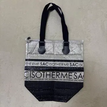 스트라이프 디자인 토트백 보냉백