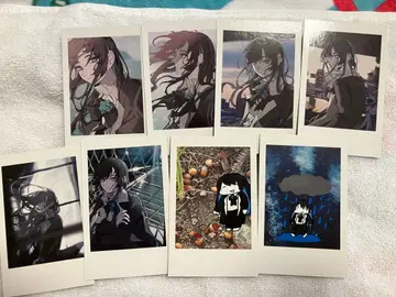 Ado 폴라로이드풍 트레이딩 카드 8장 세트