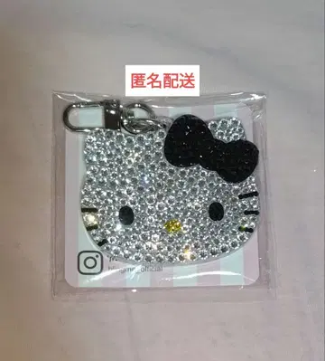 헬로키티 백참 브링미 Bling Me! 블랙