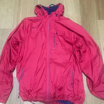 LL.Bean 레드 나일론 자켓 L 사이즈