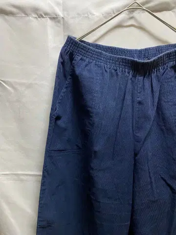 USA제 코듀로이 이지 와이드 팬츠 네이비 빈티지