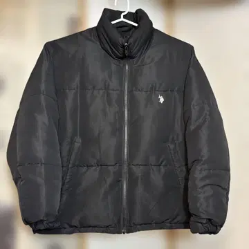 U.S. POLO ASSN. 블랙 다운 자켓