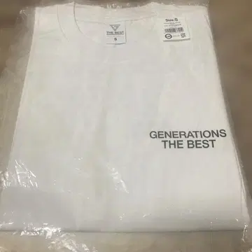 GENERATIONS THE BEST 투어 셔츠 (S)
