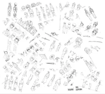 은혼 설정 자료 제작 자료 [ 99장 ]
