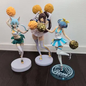 치어리더 피규어 3체 세트