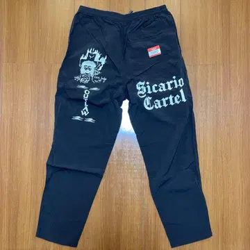 SICARIO CARTEL 시카리오 카르텔 2PAC 나일론 팬츠 블랙