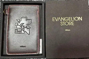 [ 공식 새상품급 ] 에반게리온 스토어 가죽 패스케이스 ( 박스 포함 )