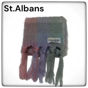 St.Albans 모헤어 머플러 그라데이션