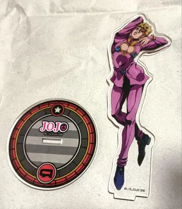 죠죠의 기묘한 모험 황금의 바람 죠르노 아크릴 스탠드