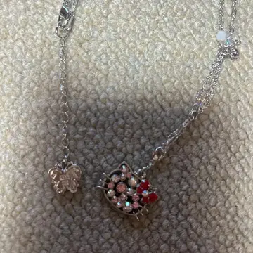 헬로키티 안나수이 목걸이 하트 포함 레어!