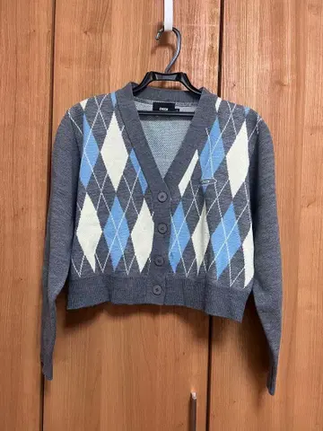 CHUCK / ARGYLE KNIT CARDIGAN