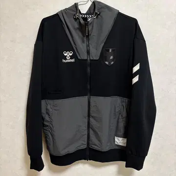 감바 오사카 hummel PLAY 맨투맨 풀 지퍼 후디 (블랙)