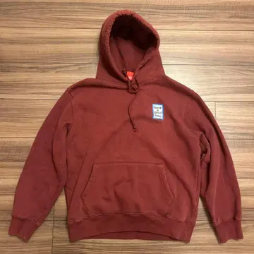 have a good time 후드티 M 와인 레드