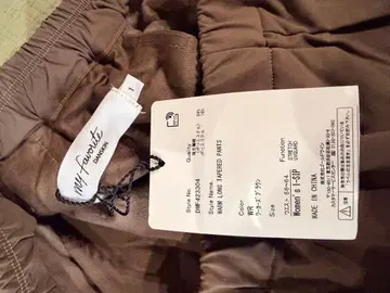 MY FAVORITE WARM LONG TAPERED PANTS S