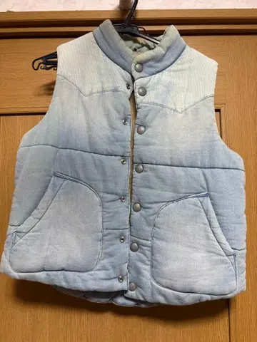 라이트 블루 다운 베스트 FREE 사이즈