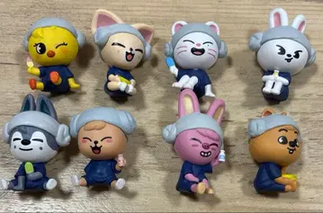 StrayKids 스키즈 SKZOO 사우나 피규어 컴플리트