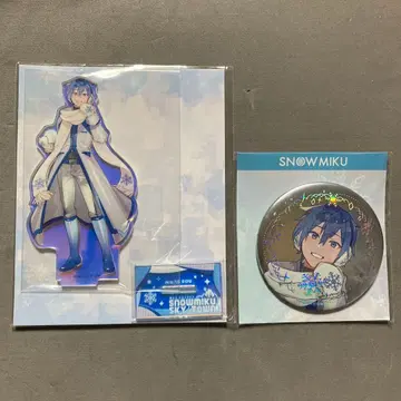 하츠네 미쿠 유키 미쿠 스카이타운 KAITO 아크릴 스탠드 주얼리 캔뱃지