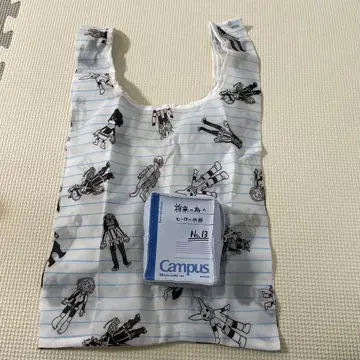 나의 히어로 아카데미아 데쿠의 노트풍 케이스 포함 에코백 히로아카