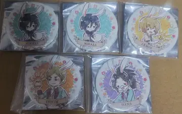 진격의 거인 그래프아트(부활절) 캔뱃지 [미카사/아르민/엘빈/한지]