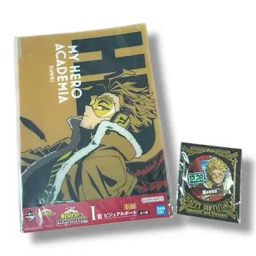 나의 히어로 아카데미아 호크스 벌스데이 캔뱃지 비주얼 보드