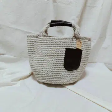 털실로 짠 가방*니트 백