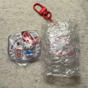 헬로키티 후르츠 디자인 시크릿 키링/ 패키지 참