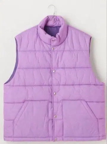 카스타네 WHIMSY 퍼플 레트로 배딩 베스트