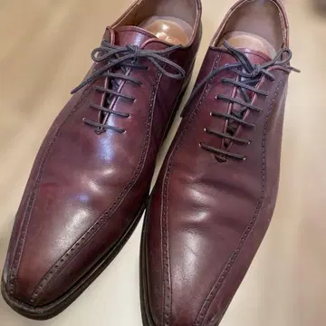 스코치 그레인 26cm 버건디 드레스 슈즈