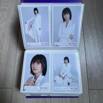 후지토시 카린 사쿠라자카46 브로마이드 2020년 노래 방송 의상 컴프