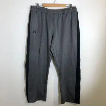 UNDER ARMOUR 루즈핏 스웨트 팬츠 그레이 x 블랙