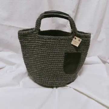 털실로 짠 가방*니트 백