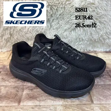 새상품급 SKECHERS SUMMITS 슬립온 스니커즈 26.5cm 정도